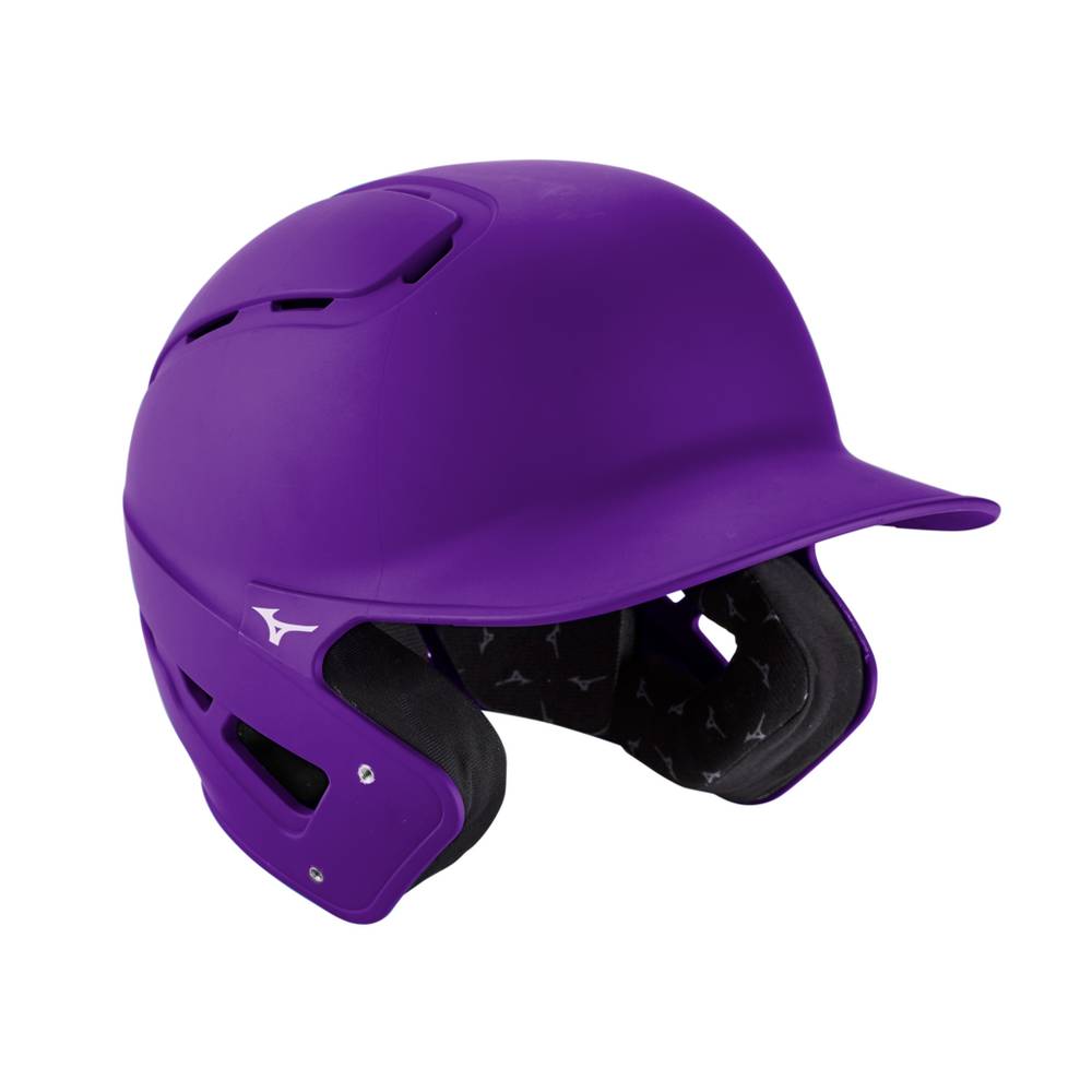 Casco Mizuno B6 Baseball Batting Uomo - Viola - 87620-OCNW